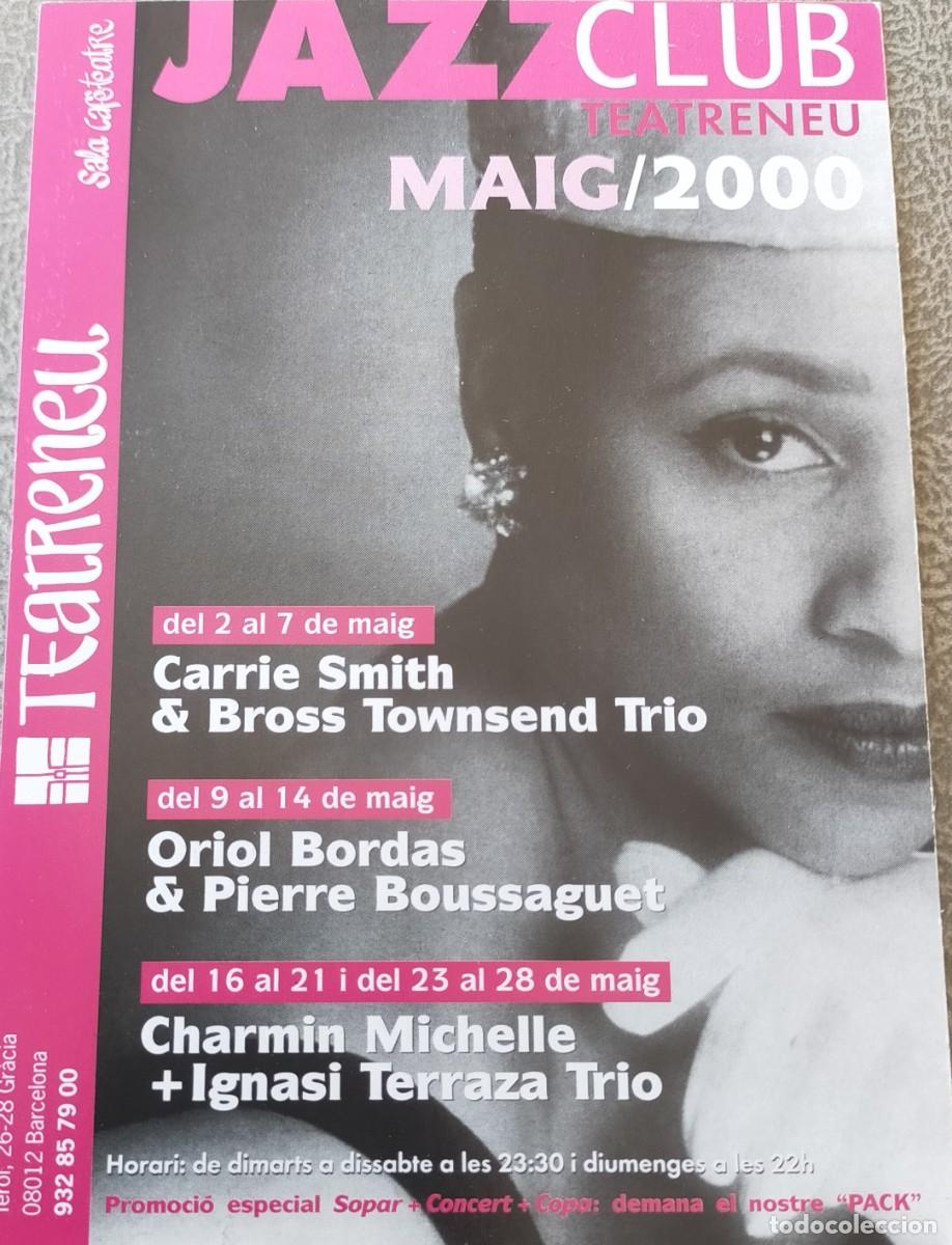 Postales: POSTAL PARA PROPAGANDA DE UN CLUB DE JAZZ