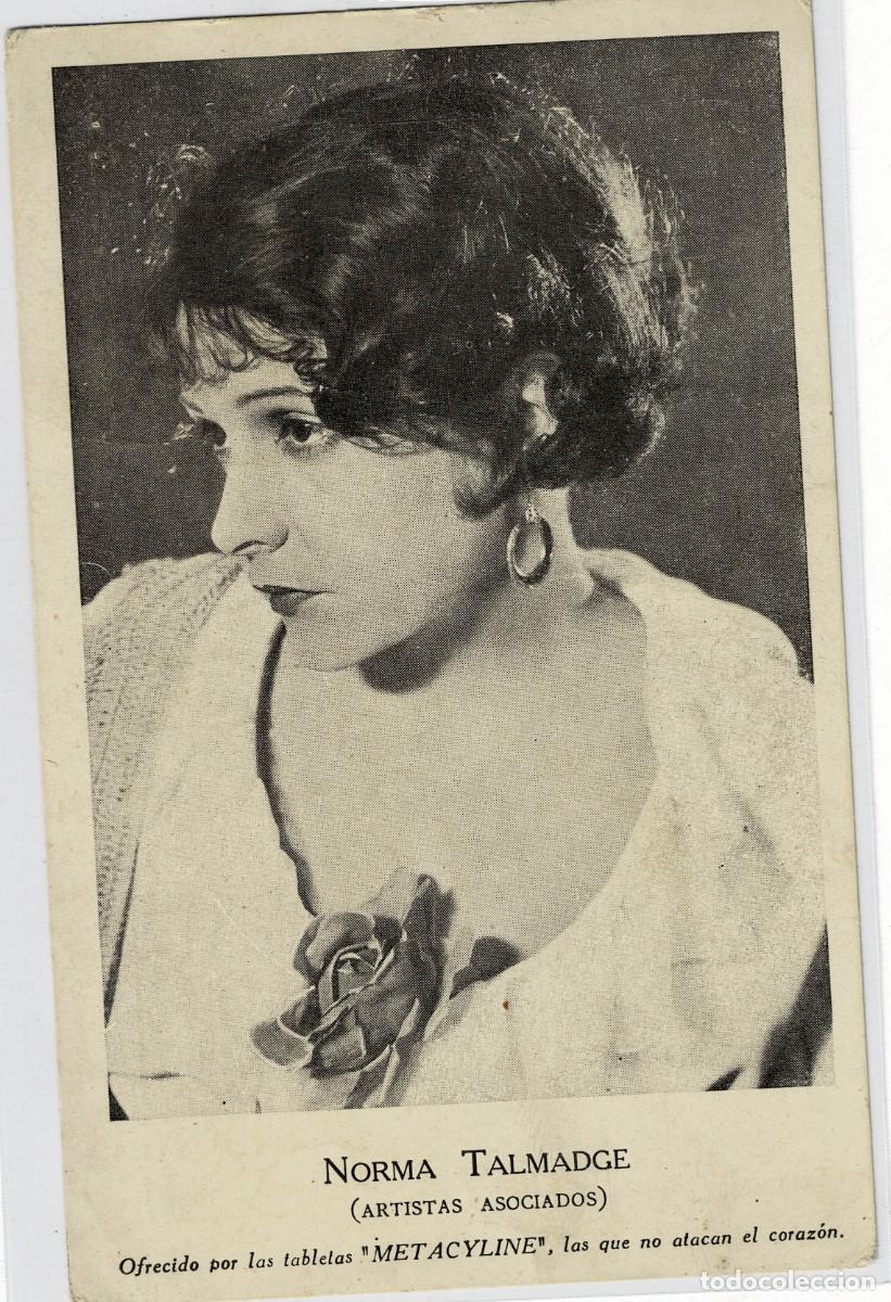 Postales: POSTAL DE CINE: DE NORMA TALMAGDE. P-CINE-1751