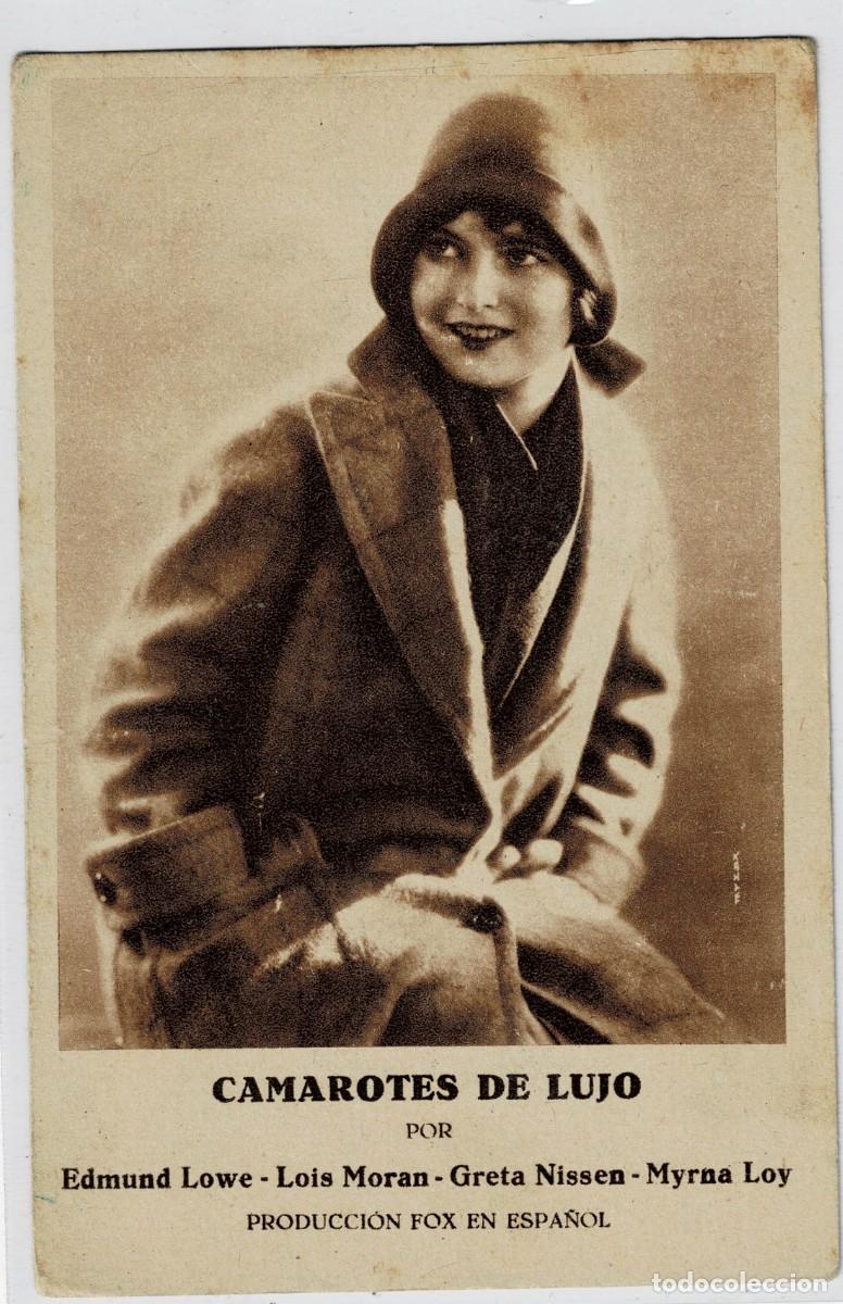 Postales: POSTAL DE CINE: DE GRETA NISSEN EN CAMAROTES DE LUJO. P-CINE-1762