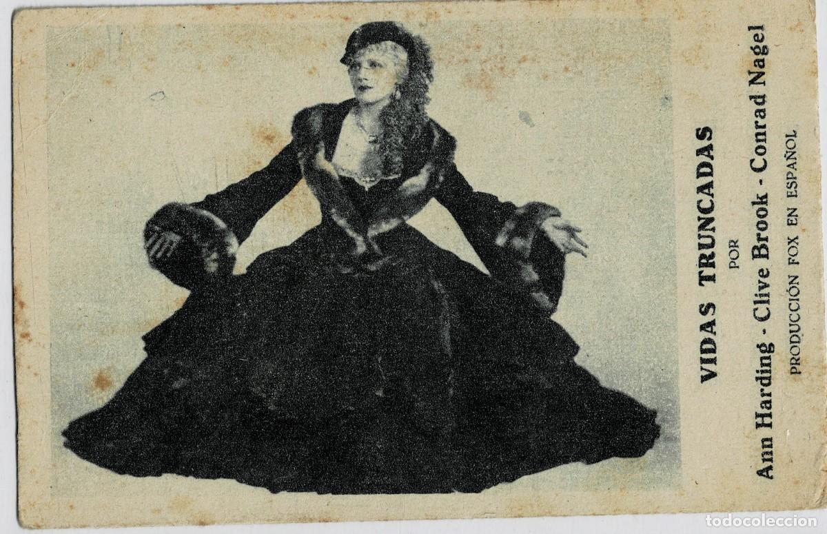 Postales: POSTAL DE CINE: DE ANN HARDING EN VIDAS TRUNCADAS. P-CINE-1766