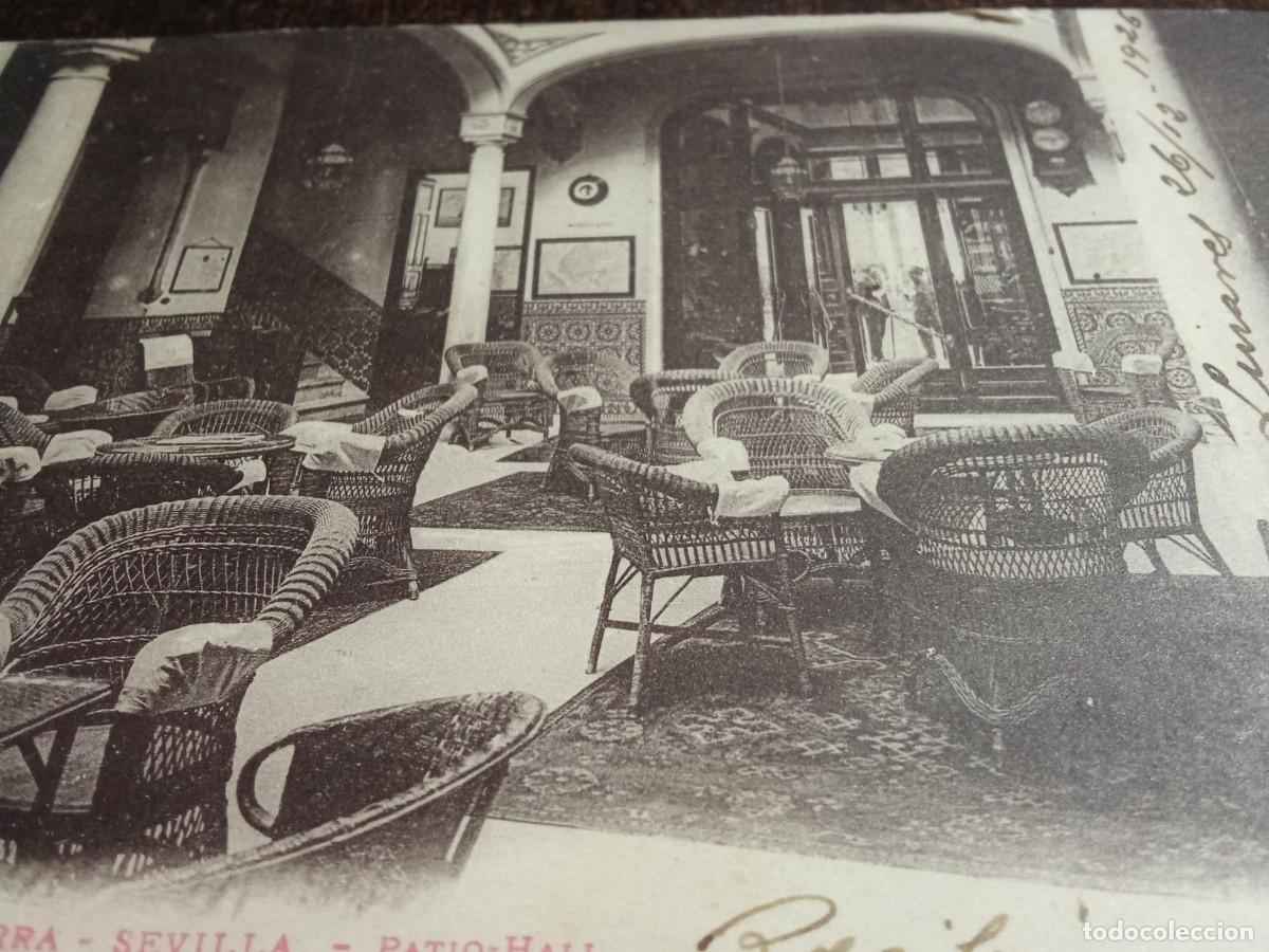 Postales: Sevilla.Hotel Inglaterra. - Foto 2