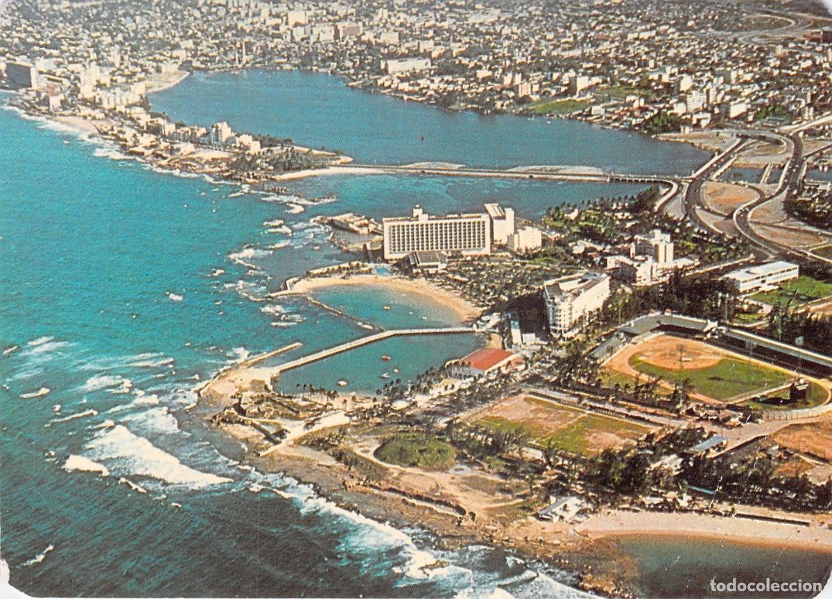 Postales: Postal de Vista A&eacute;rea de San Juan, Puerto Rico
