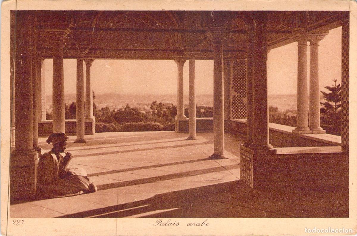 Postales: Postal de Arquitectura Palacio &Aacute;rabe en Argelia Serie LL