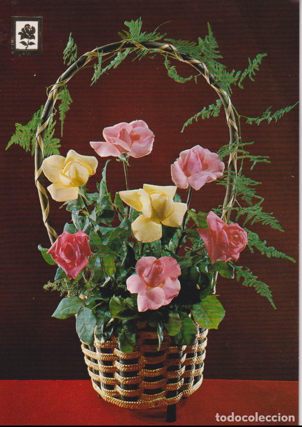 Postales: COLECCION FLORES SERIE K N&ordm;114 - ESCUDO DE ORO - ESCRITA