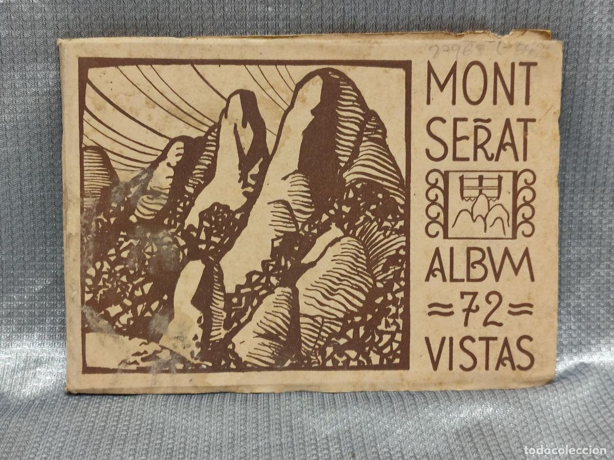 Postales: MONTSERRAT. BARCELONA. ALBUM CON 72 VISTAS. ED. RIEUSSET.