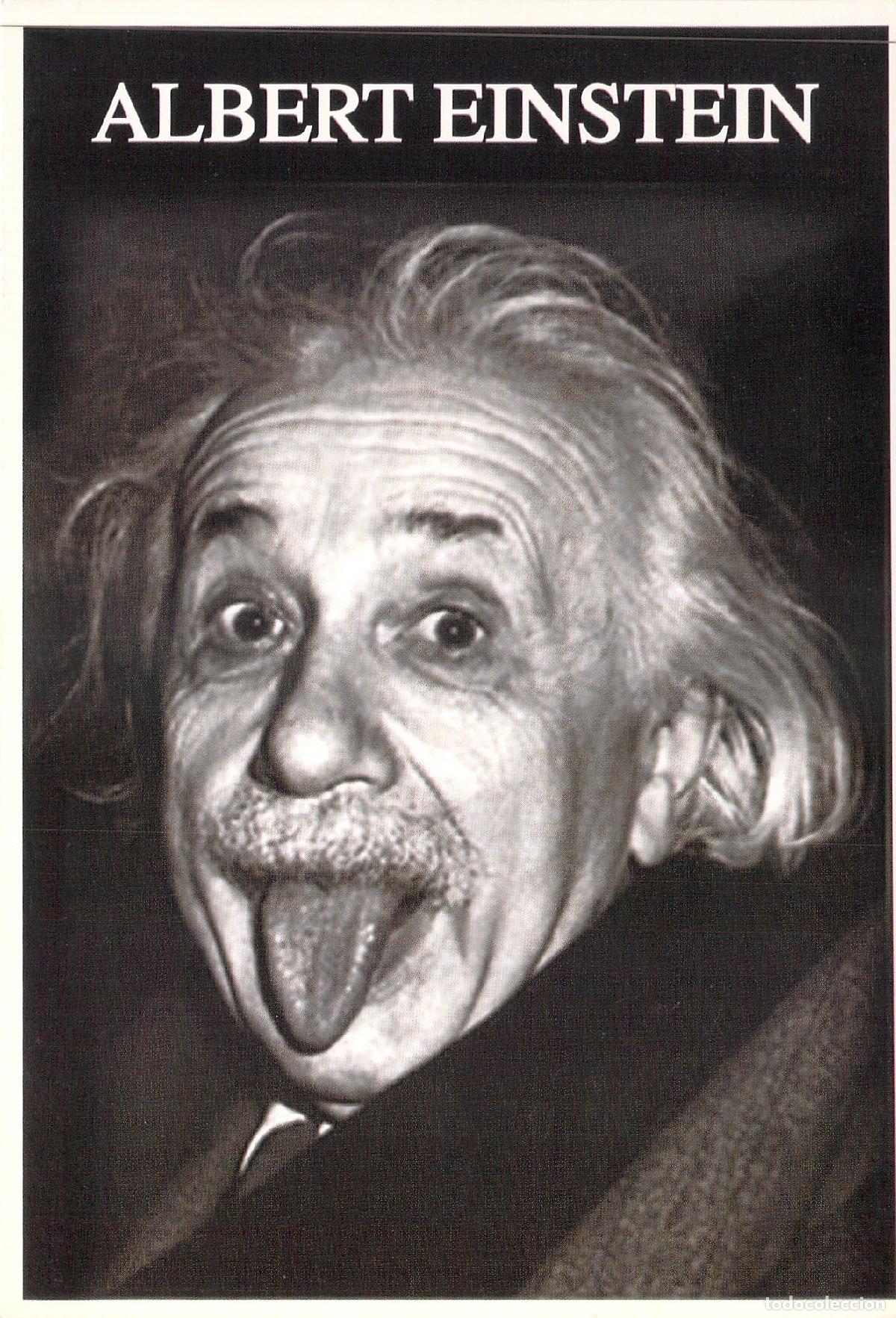 Postales: Tarjeta Postal de Albert Einstein Sacando la Lengua Foto Ic&oacute;nica