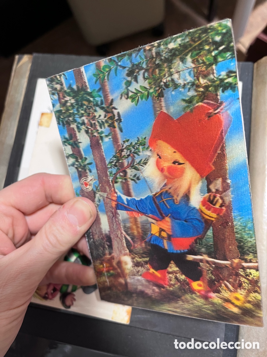 Postales: Antigua postal usada a&ntilde;os 60 hologr&aacute;fica