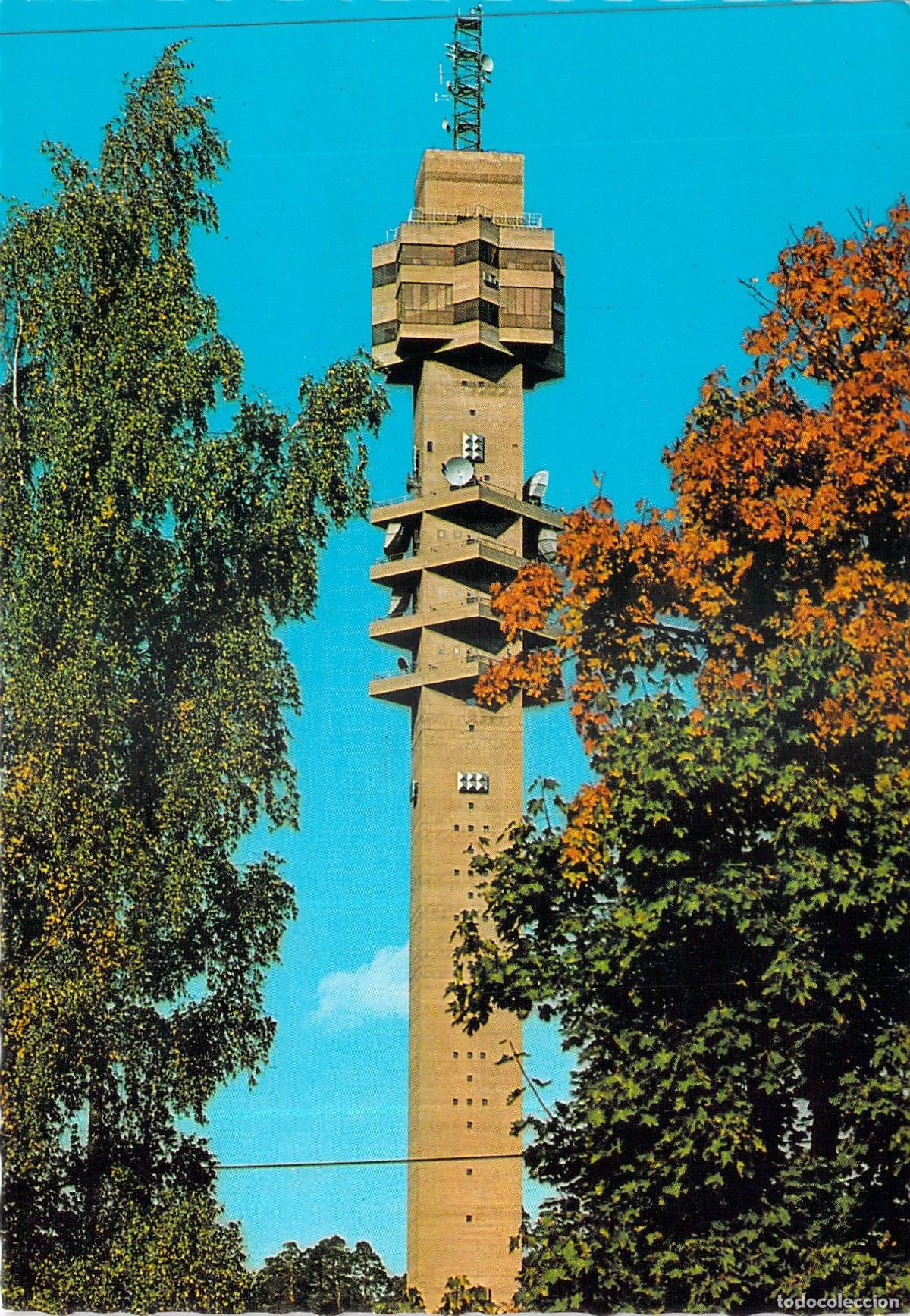 Postales: Postal de la Torre Kakn&auml;s Kakn&auml;stornet en Estocolmo Suecia
