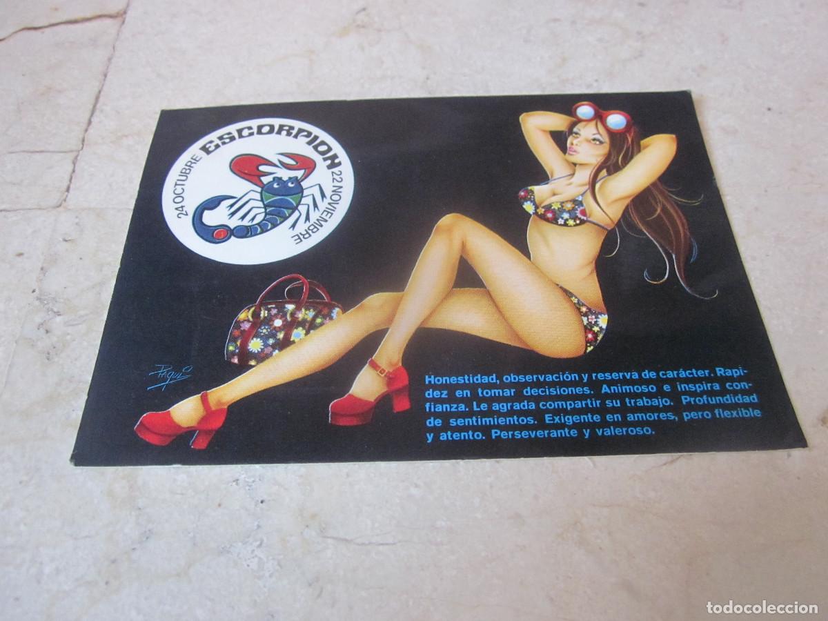 Postales: POSTAL SIGNO HOROSCOPO ESCORPION