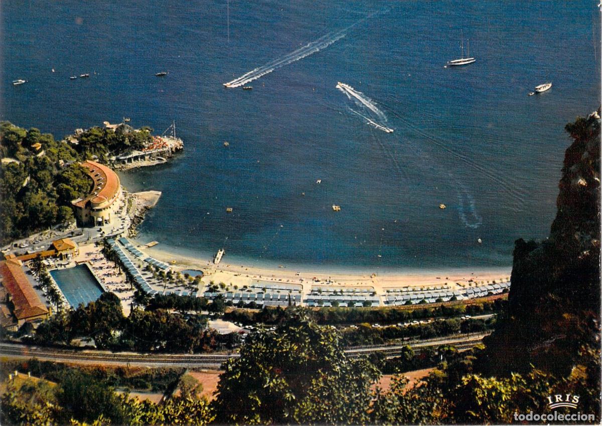 Postales: Postal de Vista A&eacute;rea de Monte-Carlo Beach y su Piscina, M&oacute;naco
