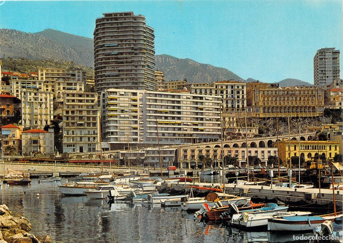 Postales: Postal de M&oacute;naco Vista de Monte-Carlo y el Puerto