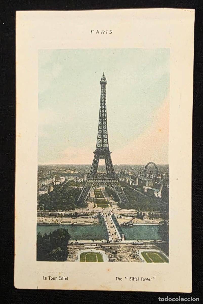 Postales: P.1049 Postal Antigua Par&iacute;s Torre Eiffel Vista Panor&aacute;mica &ndash; Paris Vintage Postcard Francesa
