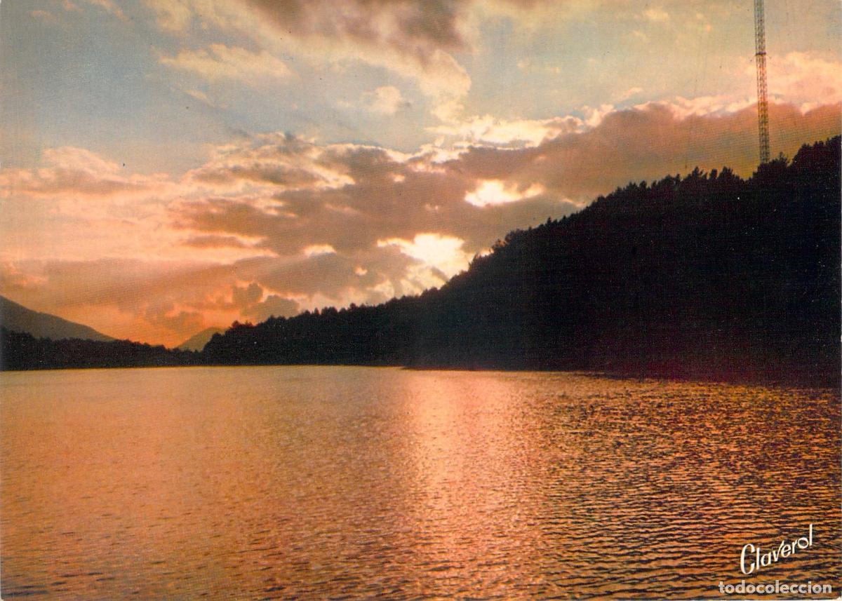 Postales: Postal del Lago de Engolasters Encamp Andorra Atardecer Claverol