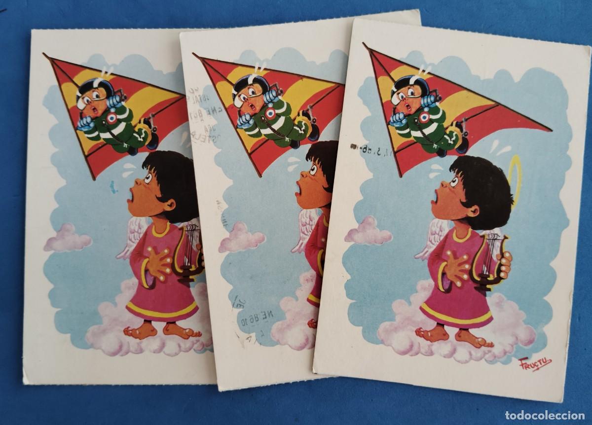 Postales: 3 POSTALES. CHISTE .CIRCULADAS A&Ntilde;OS 80.ENVIO INCLUIDO