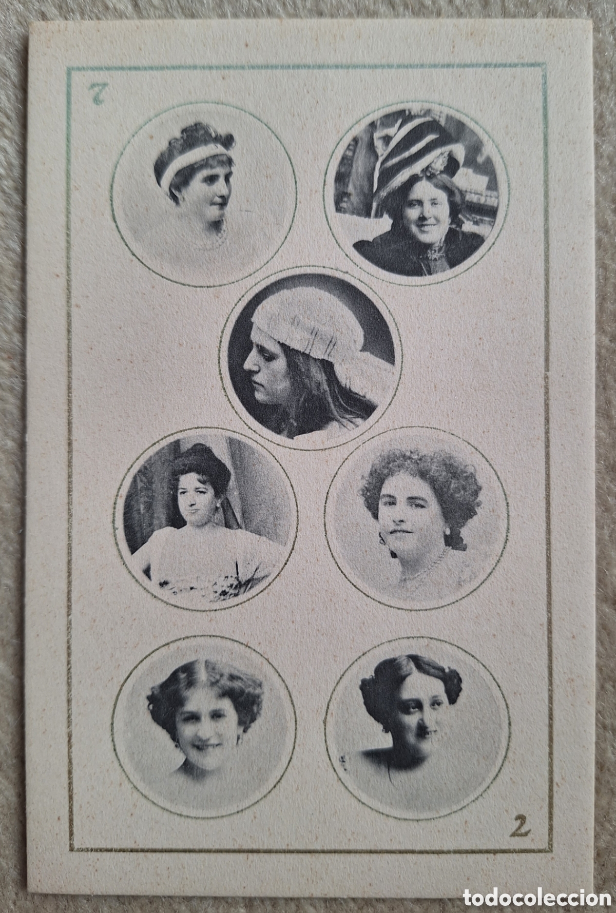 Postales: Tarjeta postal Baraja Canovas Naipe - Reverso sin dividir - Hauser y Menet - sin circular