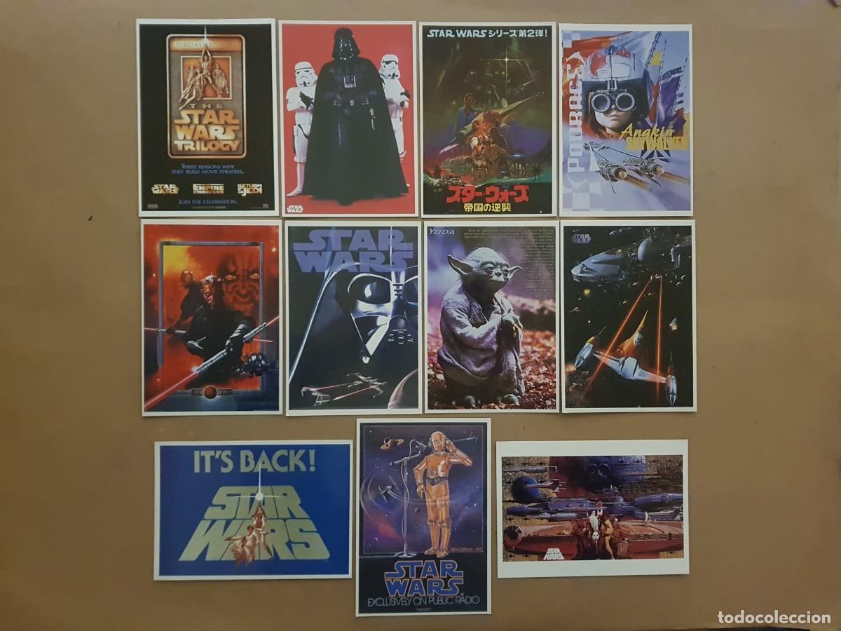 Cartoline: LOTE: 11 POSTALES DE LA GUERRA DE LAS GALAXIAS /STAR WARS N&ordm; 2