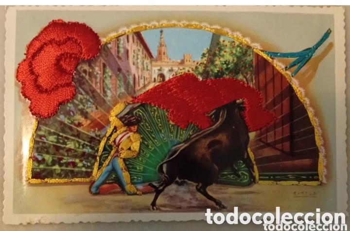 Postales: Gran lote de 100 tarjetas postales de colecci&oacute;n de toros toreo Librer&iacute;a estaci&oacute;n mar&iacute;tima Barcelona)