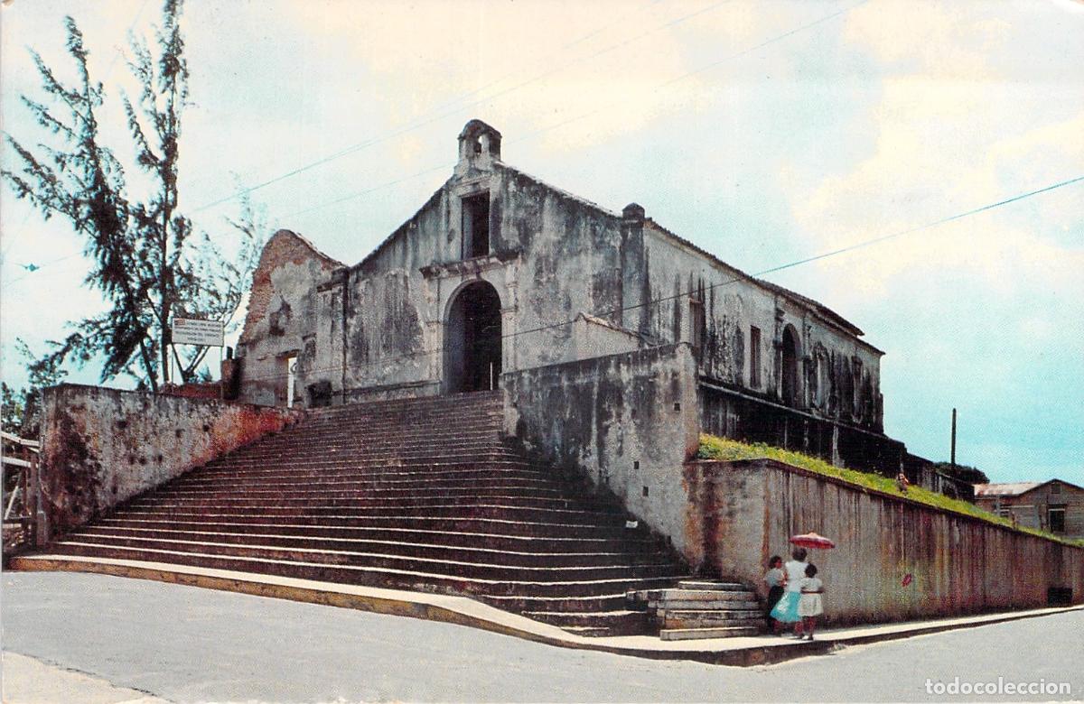 Postales: Postal de la Iglesia Porta Coelis en San Germ&aacute;n Puerto Rico