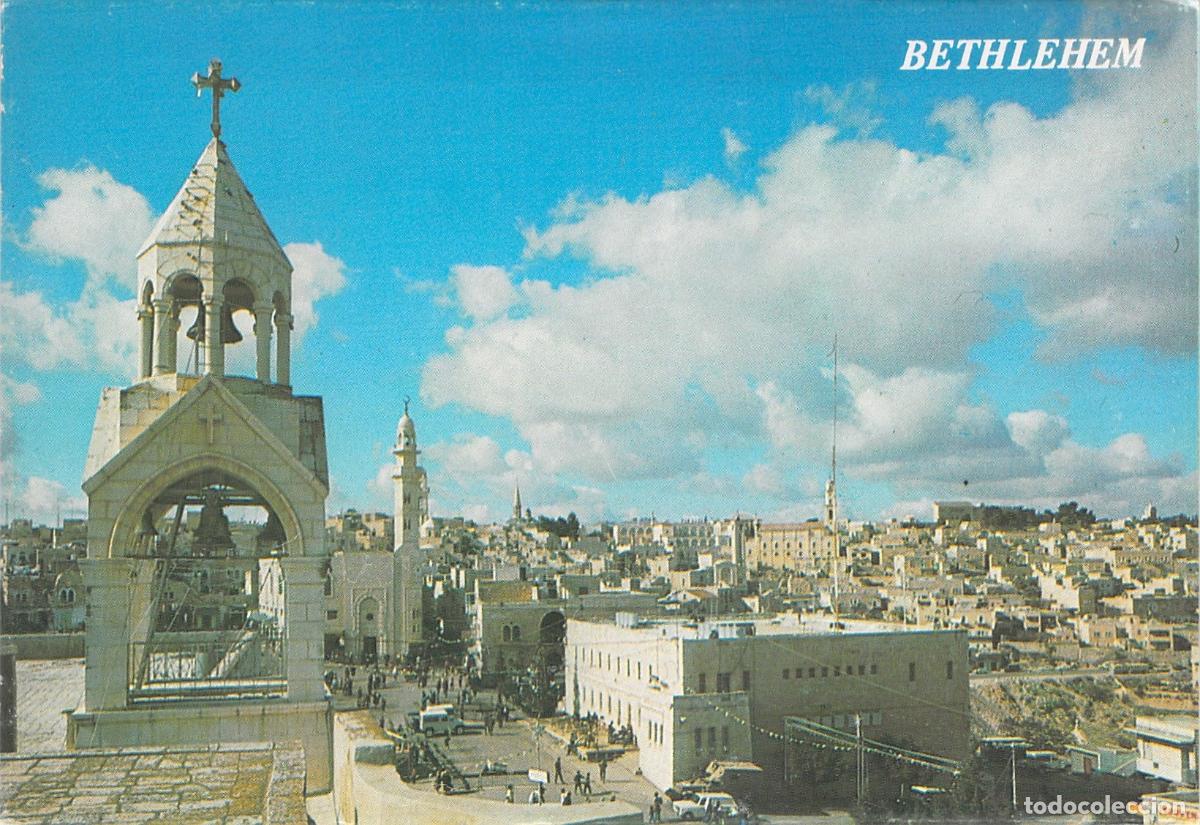 Postales: Postal de la Vista General de Bel&eacute;n y su Campanario
