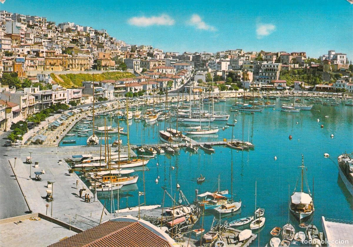 Postales: Postal de Grecia: El Pintoresco Puerto de Tourcolimano en El Pireo