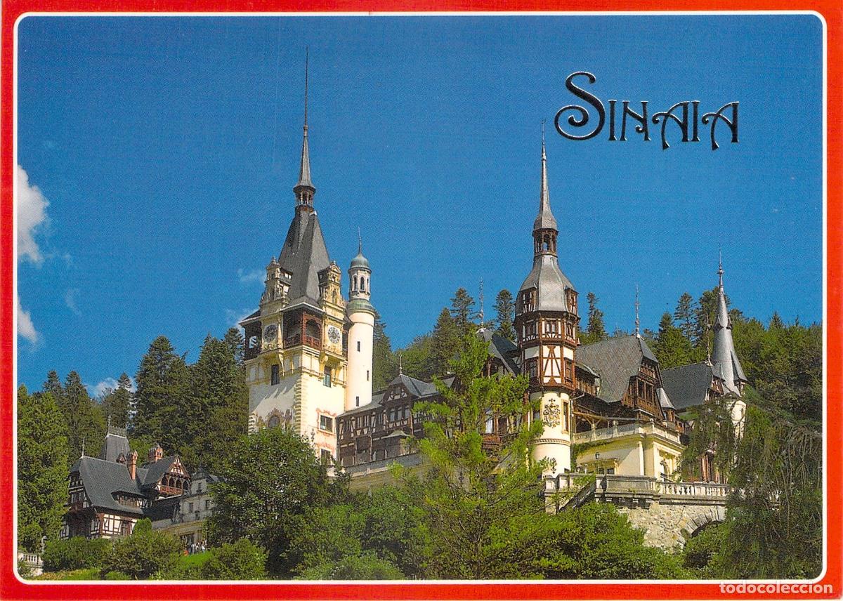 Postales: Postal del Castillo de Peles en Sinaia, Ruman&iacute;a
