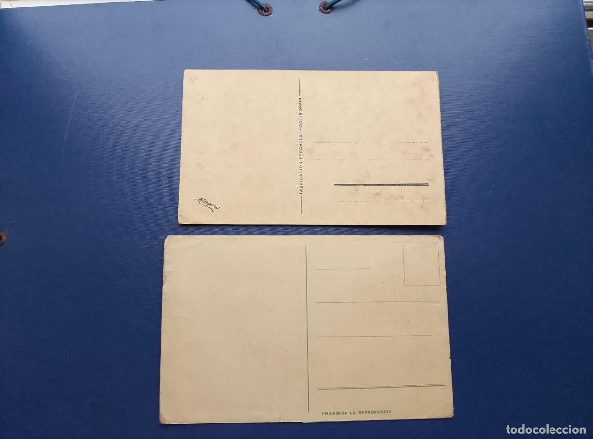 Postales: dos postales humor antiguas - Foto 3