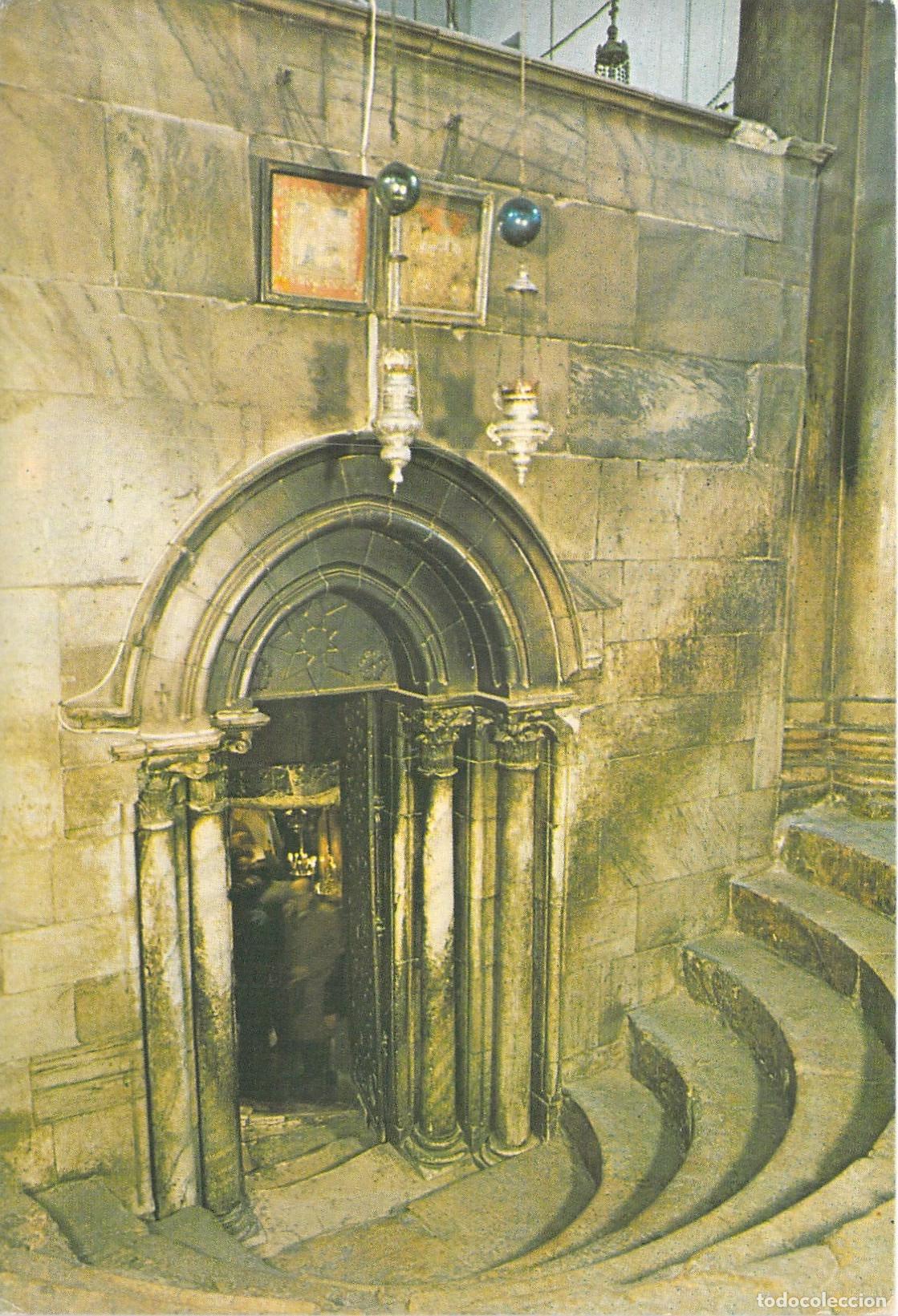 Postales: Postal Entrada al Pesebre Sagrado de Bel&eacute;n Iglesia Natividad