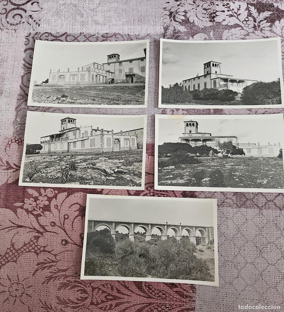 Postkarten: Antiguo Lote De 5 Postales Nuevas, Sin Circular Ni Escritas, Blanco Y Negro No Pone Datos, A&ntilde;os 50.