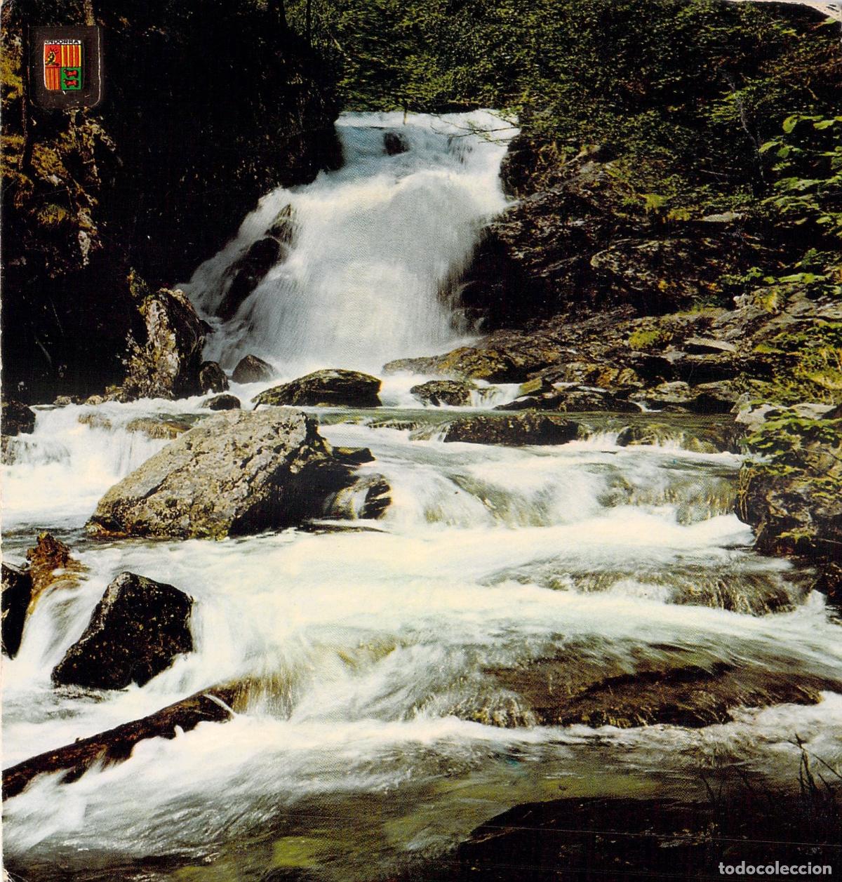 Postales: Postal de la Cascada de Arinsal, Valls d'Andorra