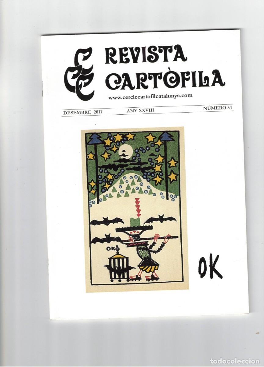 Cartoline: REVISTA CART&Ograve;FILA N&ordm;34. OSKAR KOKOSCHKA. ALGECIRAS. SAGRADA FAM&Iacute;LIA. CUY&Aacute;S
