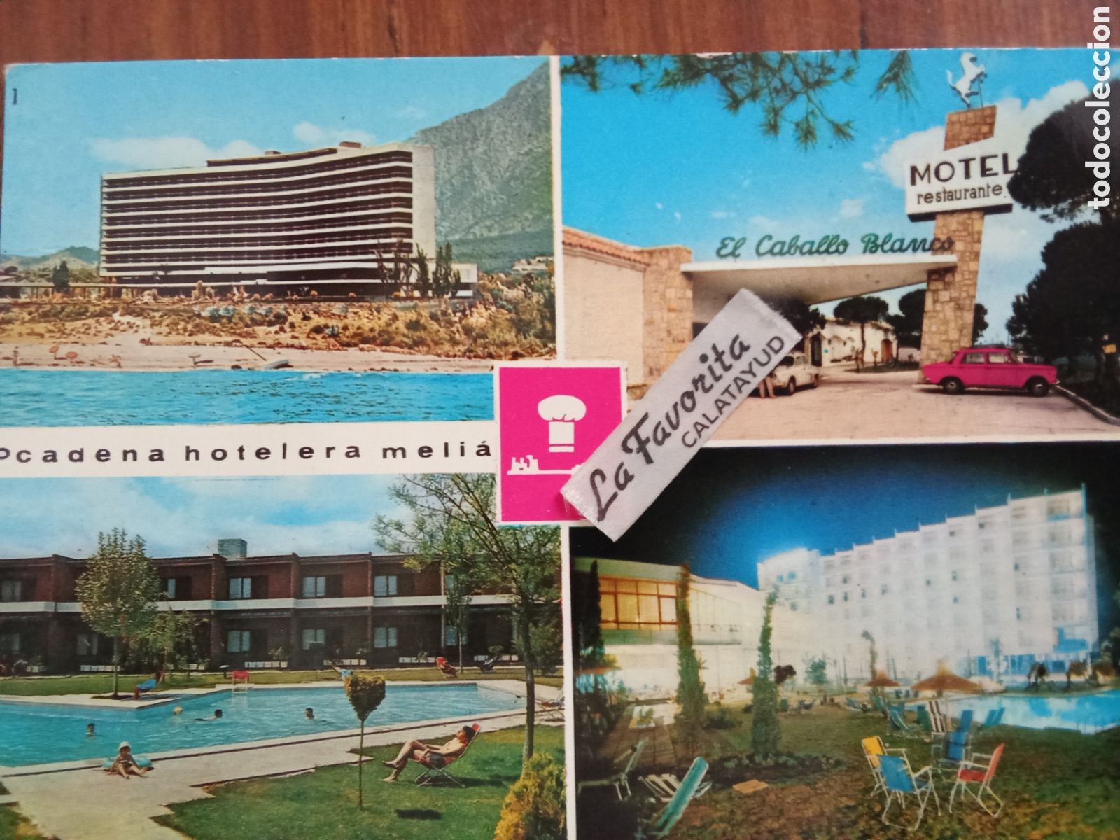 Postales: Posta cadena Hoteles MELIA,sin circular ,JMJ; ver trasera