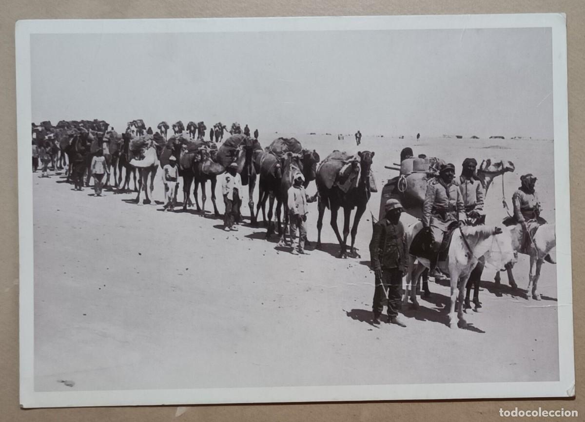 Postales: POSTAL - UNA CARAVANA ATRAVIESA EL DESIERTO DE SIRIA (1925) - ORIENT EXPRESS - JOHN DOS PASOS