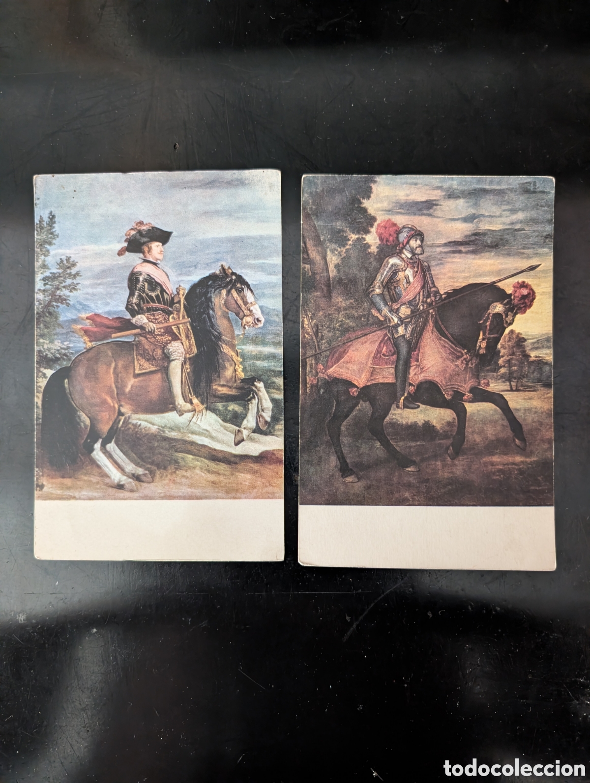 Postales: Postal de Carlos I V y felipe IV Vel&aacute;zquez y tizinano pero totalmente