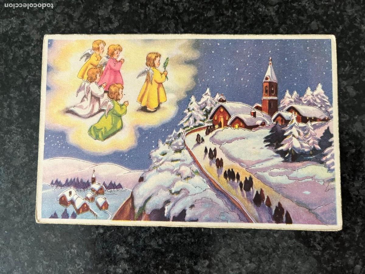 Postales: postal navidad a&ntilde;os 40