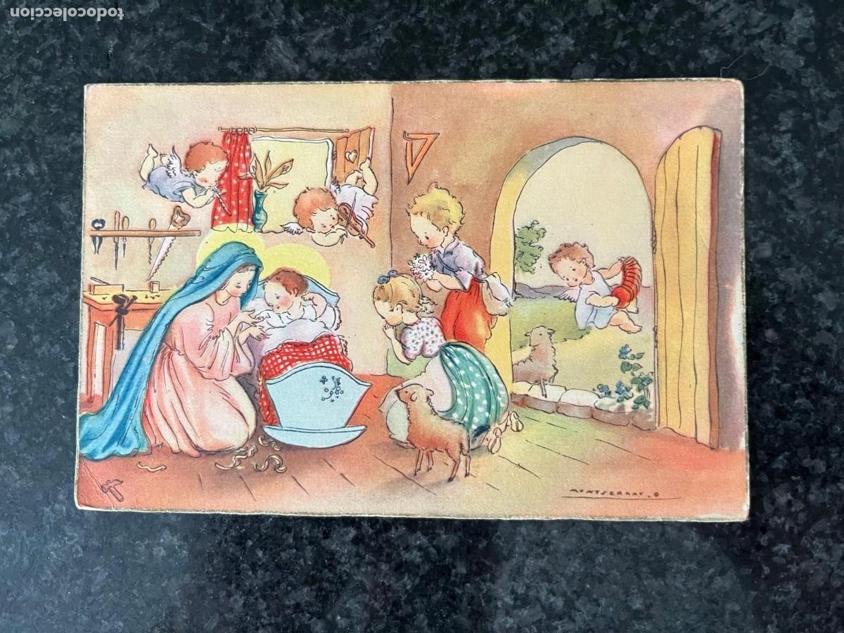Postales: postal navidad a&ntilde;o 1948 escrita