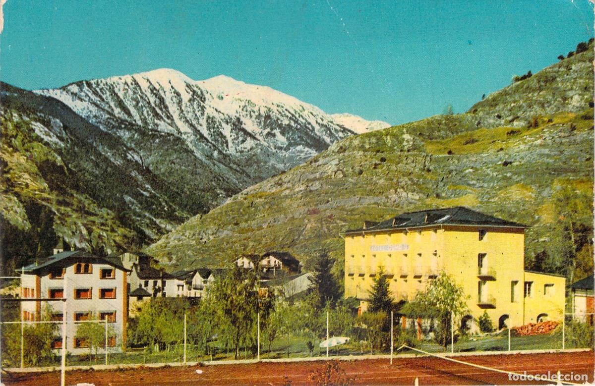 Postales: Postal de Ordino, Andorra - Vista General del Hotel Coma