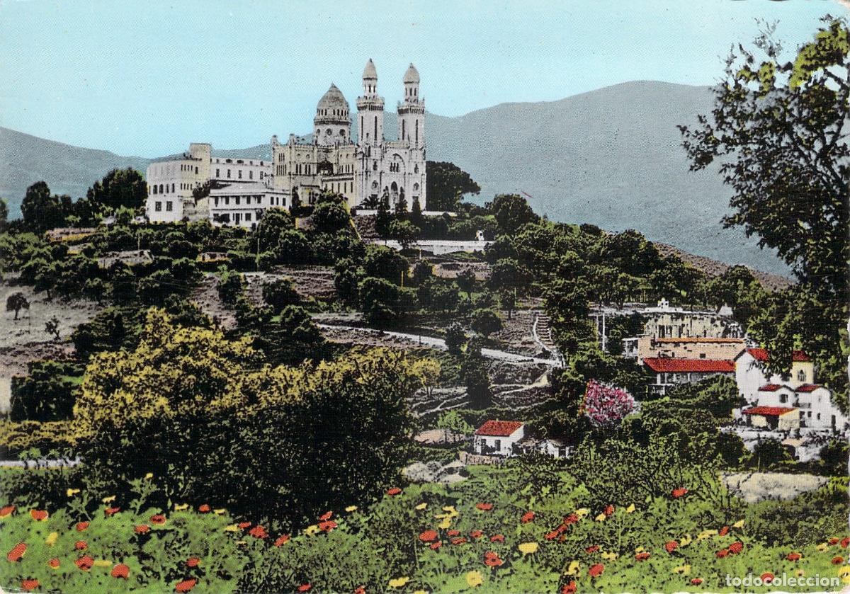 Postales: Postal de la Bas&iacute;lica de San Agust&iacute;n en Annaba Argelia