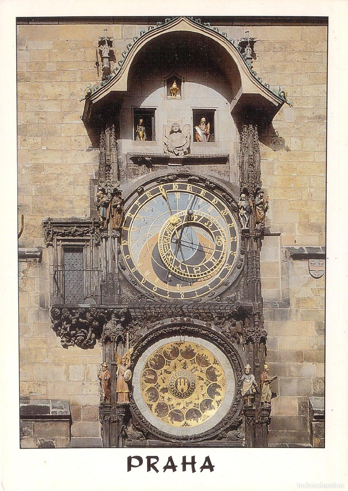 Postales: Postal Reloj Astron&oacute;mico de Praga Rep&uacute;blica Checa