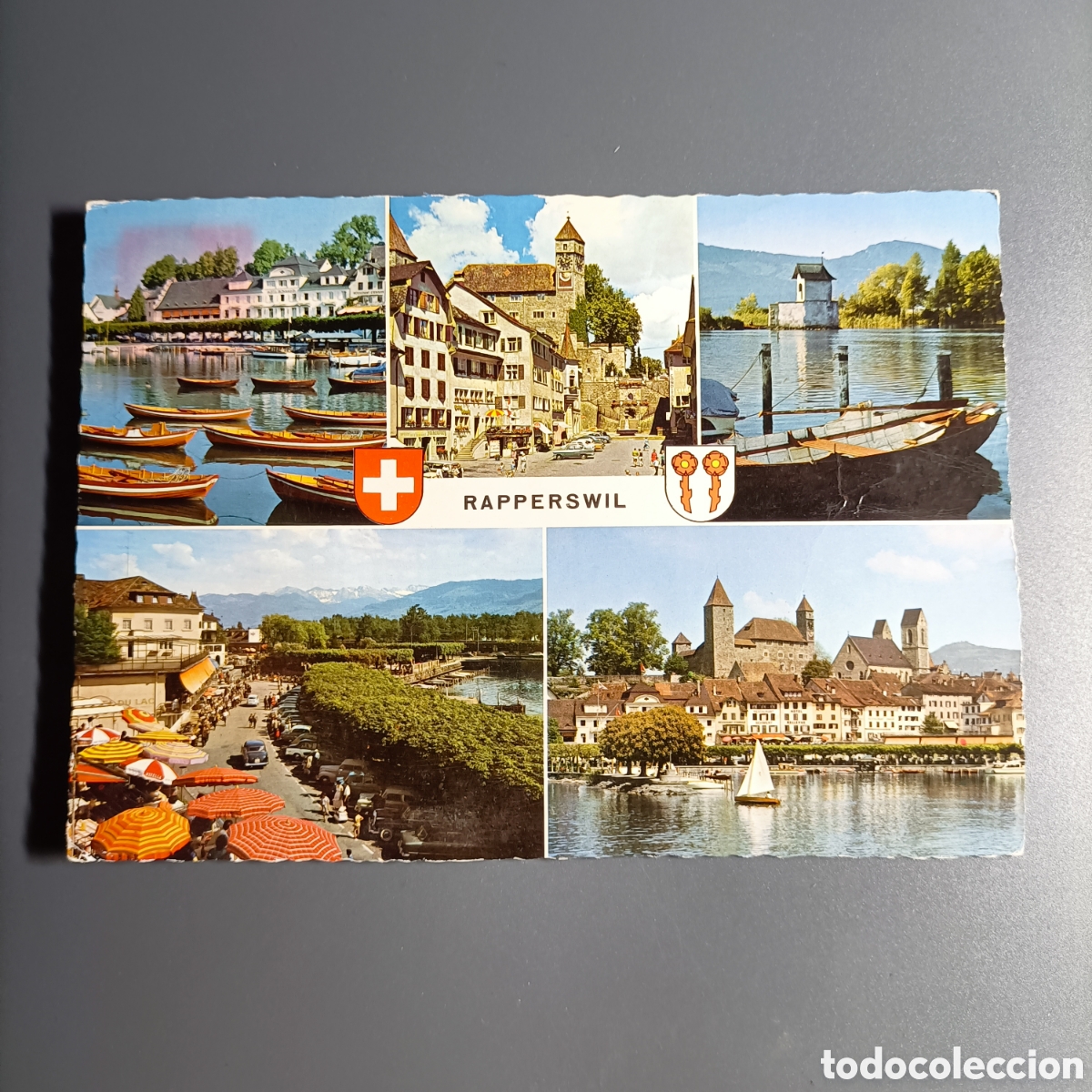 Postales: PODTAL CIRCULADA. №16164 RAPPERSWIL (SUIZA)