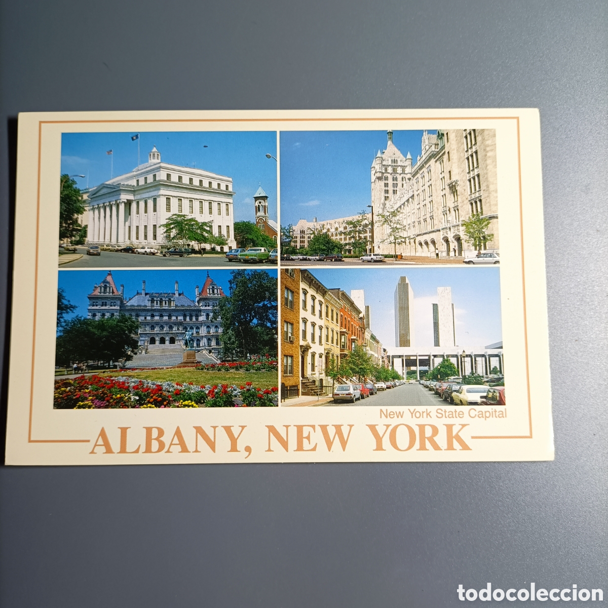 Postales: TARJETA POSTAL SIN CIRCULAR. New York State Capital