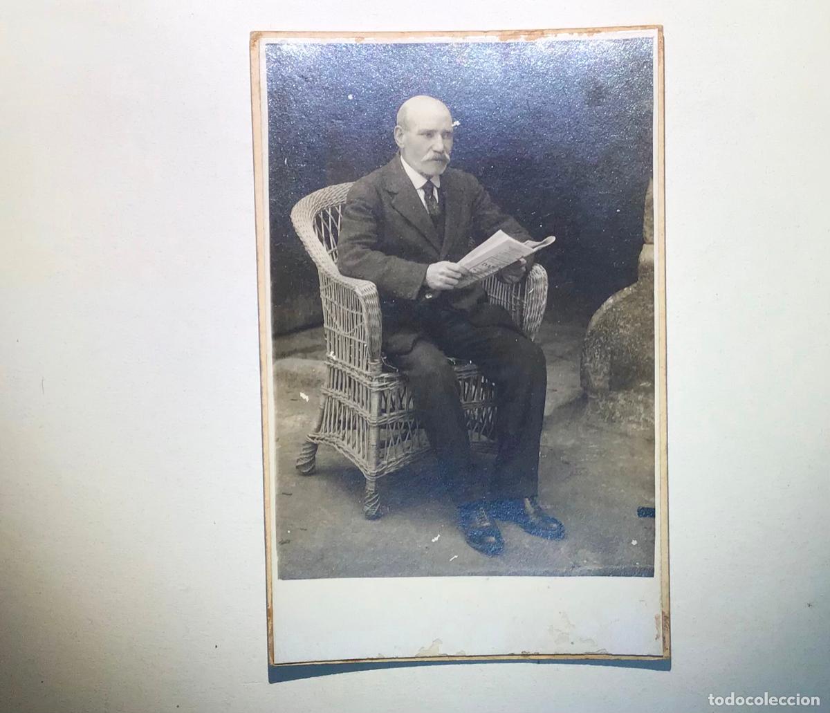 Postales: SE&Ntilde;OR CON DIARIO, POSTAL FOTOGR&Aacute;FICA A&Ntilde;OS 10/20