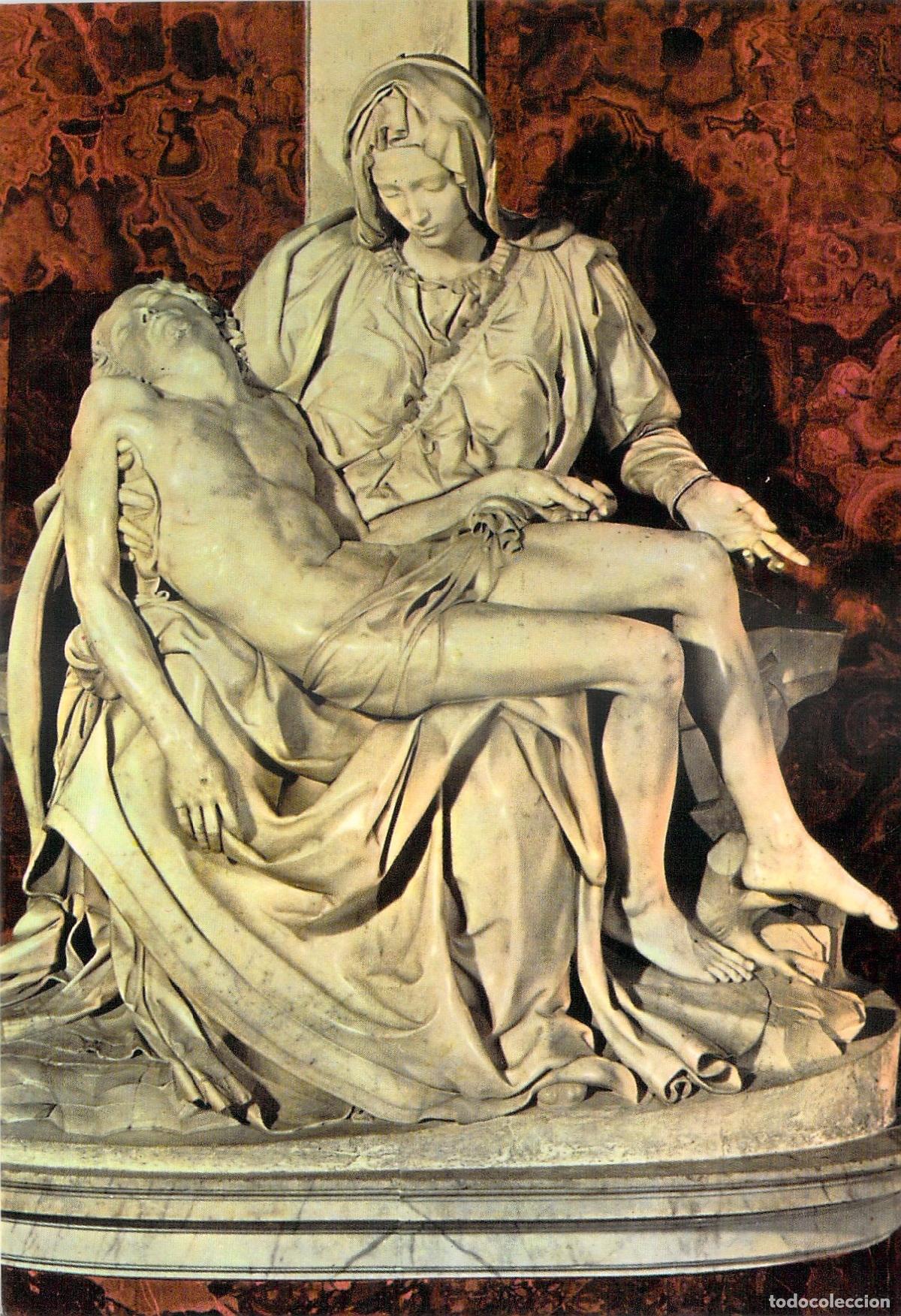 Postcards: Postal de La Piedad de Miguel &Aacute;ngel, Bas&iacute;lica de San Pedro