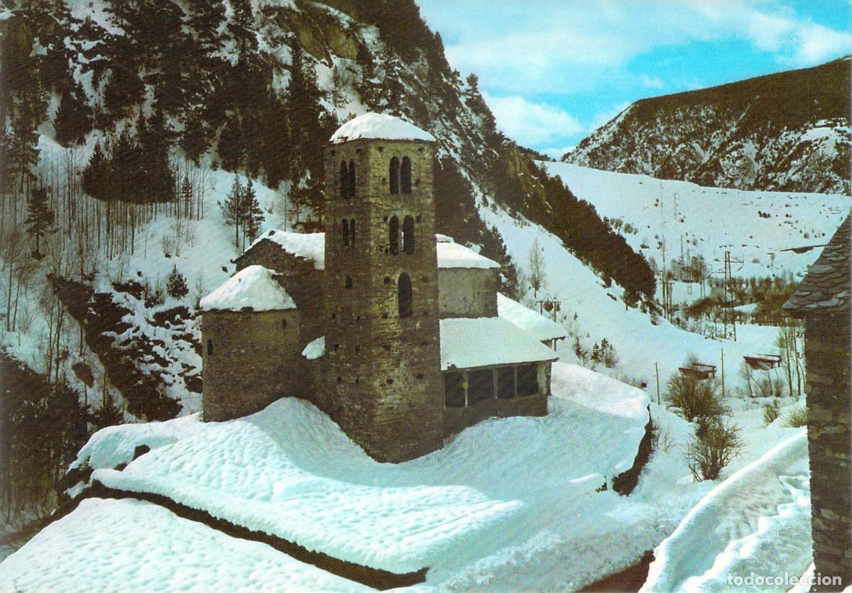 Postales: Postal Iglesia Rom&aacute;nica de Sant Joan de Casellas, Andorra