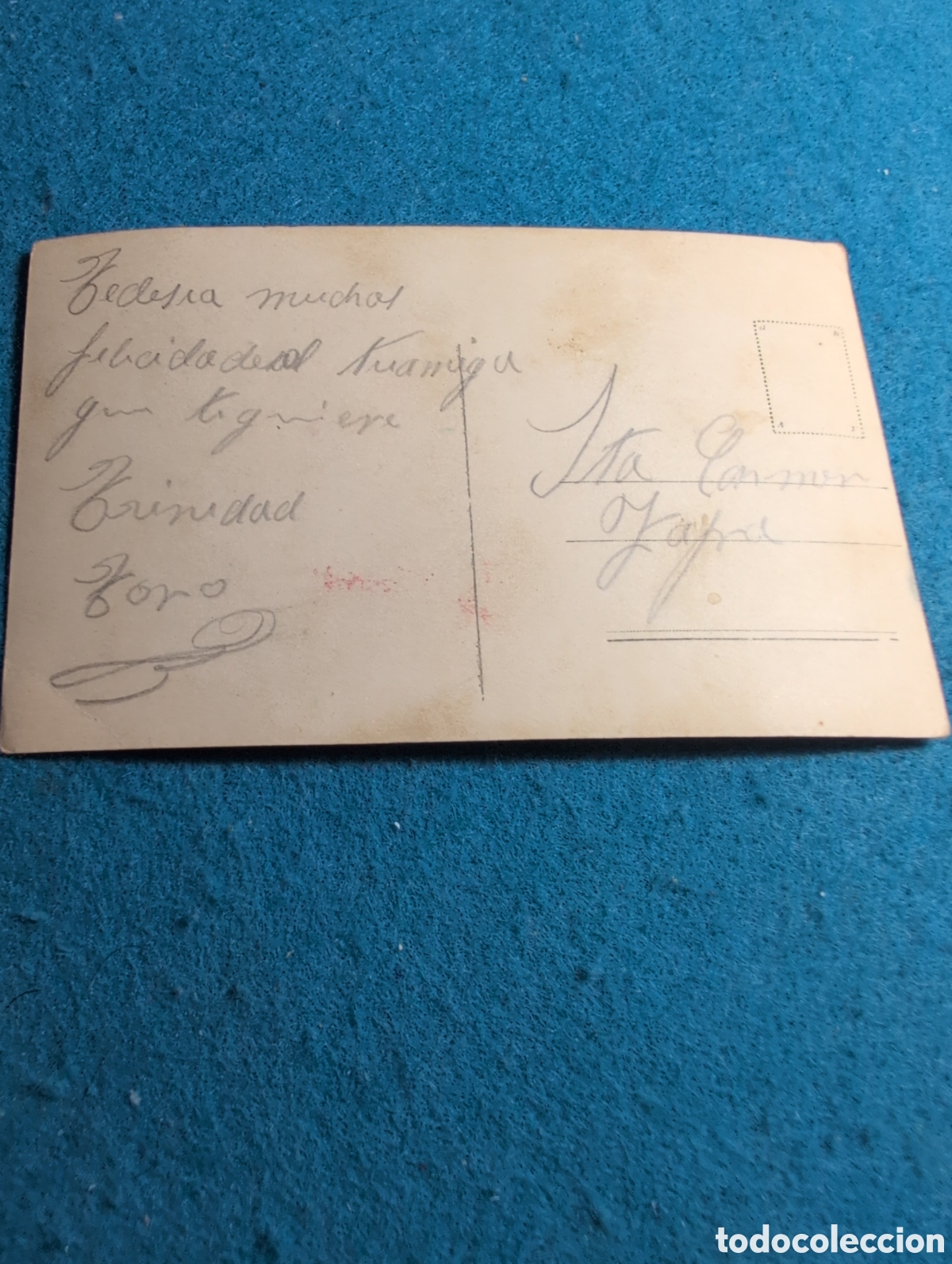 Postales: Postal de los a&ntilde;os 20 torero Belmonte y la gitana? - Foto 2