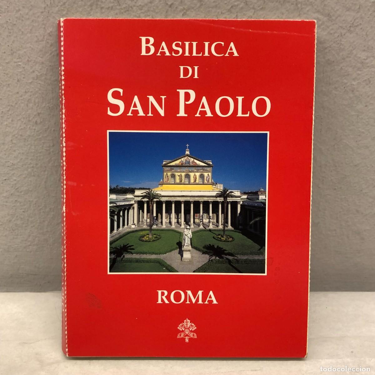 Postales: BASILICA DI SAN PAOLO - ROMA - LOTE DE TARJETAS POSTALES - ACORDEON / 1219
