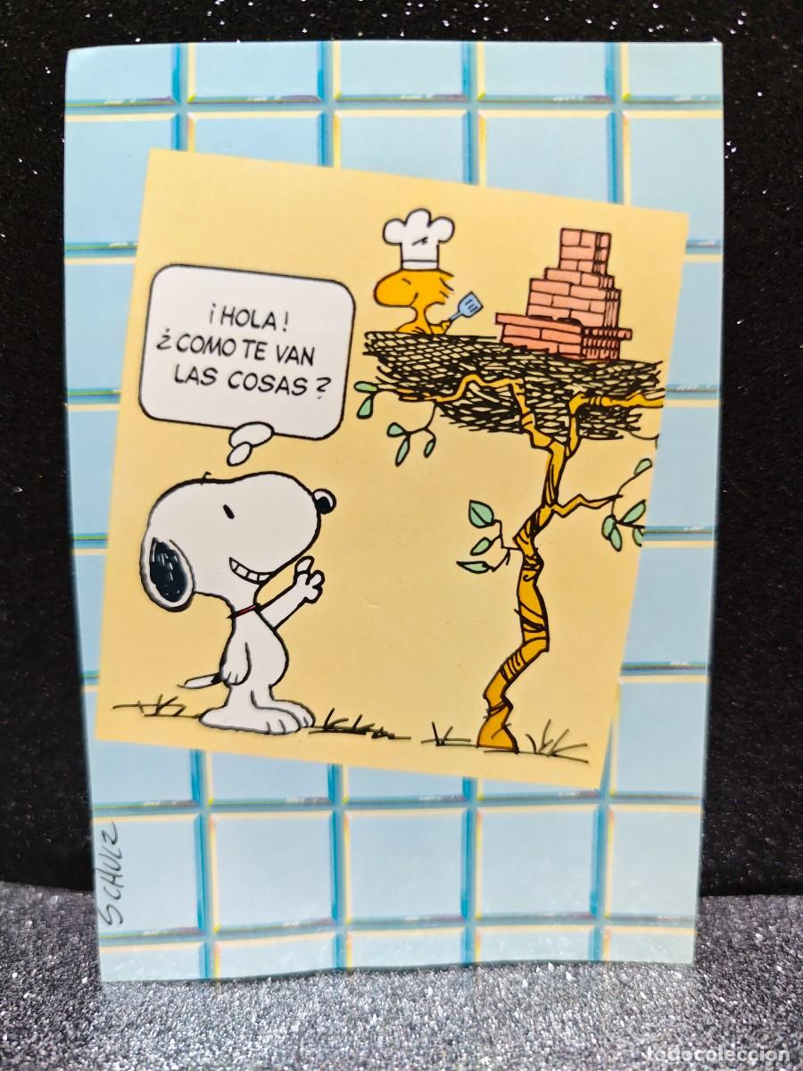 Postales: POSTAL SNOOPY MARCA HALLMARK SIN USAR