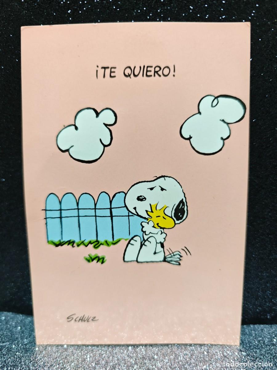 Postales: POSTAL SNOOPY MARCA HALLMARK SIN USAR
