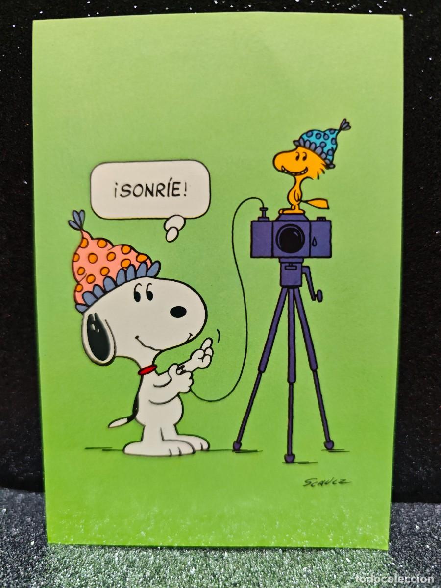 Postales: POSTAL SNOOPY MARCA HALLMARK SIN USAR