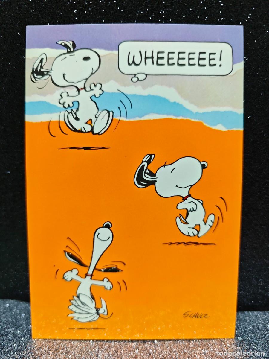 Postales: POSTAL SNOOPY MARCA HALLMARK SIN USAR
