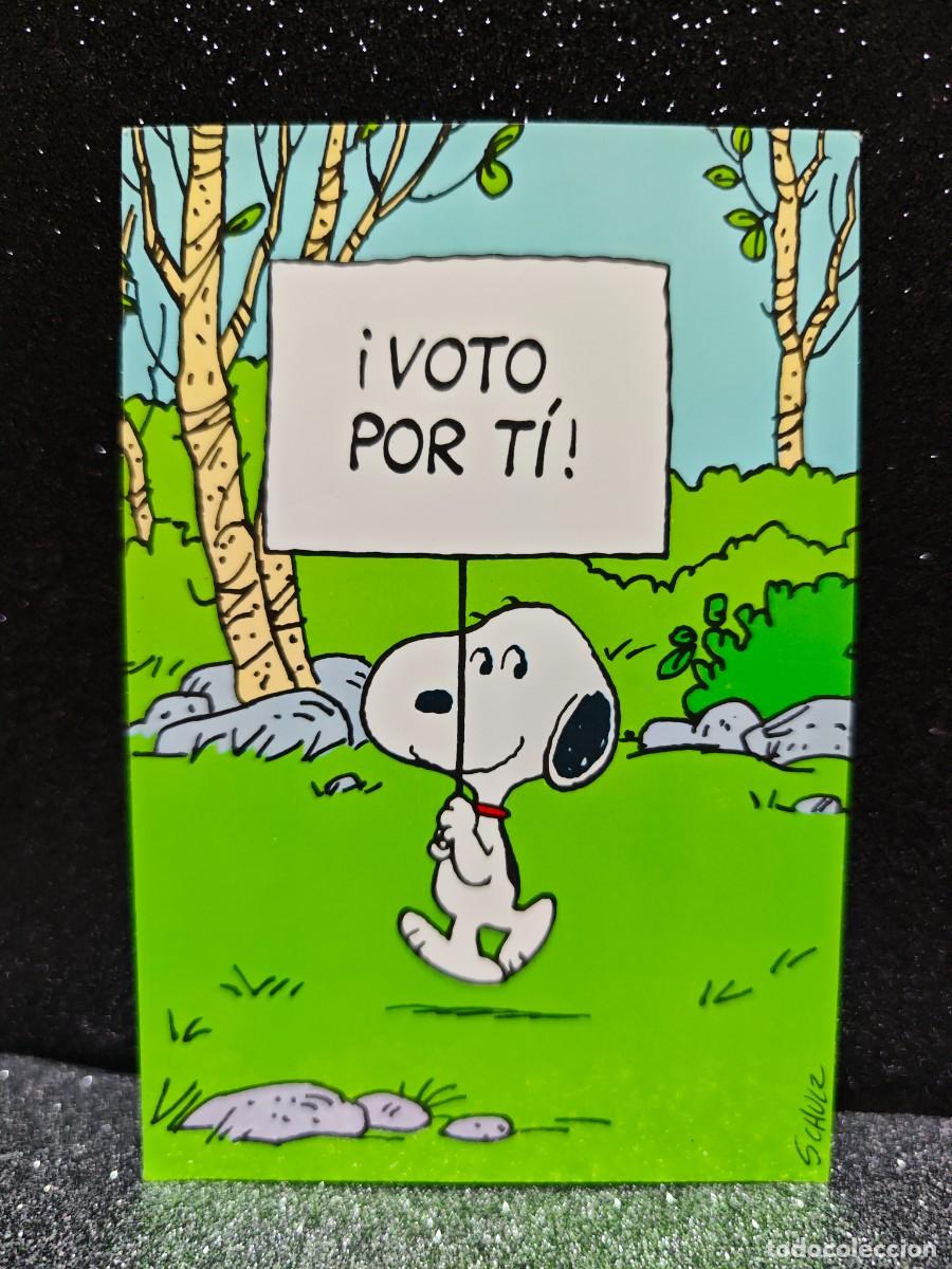 Postales: POSTAL SNOOPY MARCA HALLMARK SIN USAR